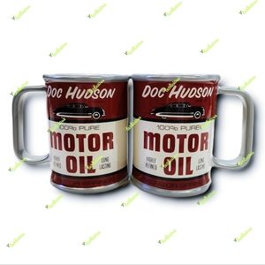 DISNEY PARKS CARS 3 DOC HUDSON MOTOR OIL MUG